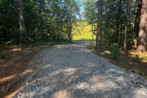 Driveway construction