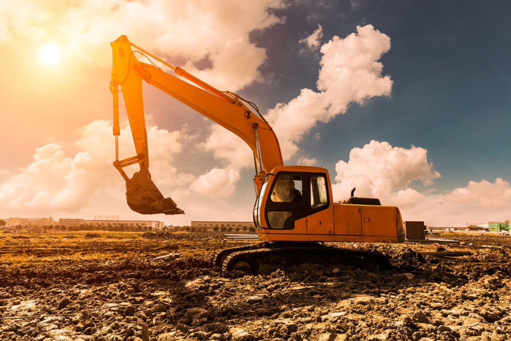 Trackhoe versus backhoe
