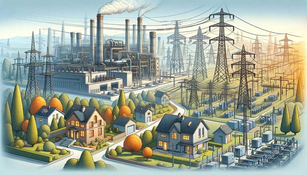 How electricity gets to your home