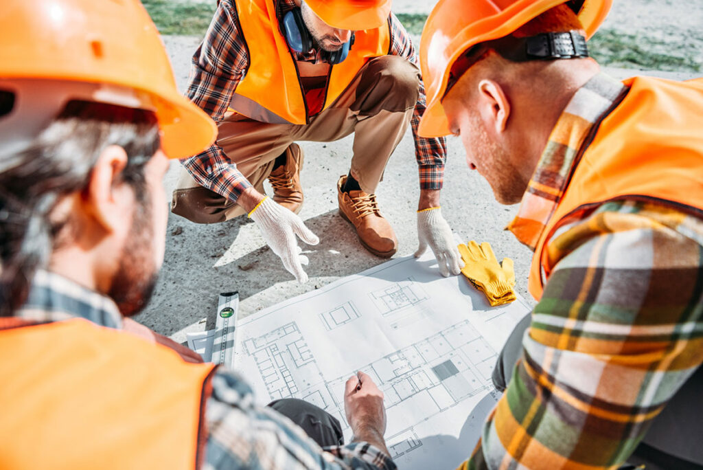 Construction jobsite utilization