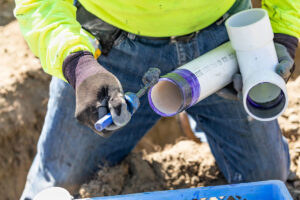 Underground utility pipe