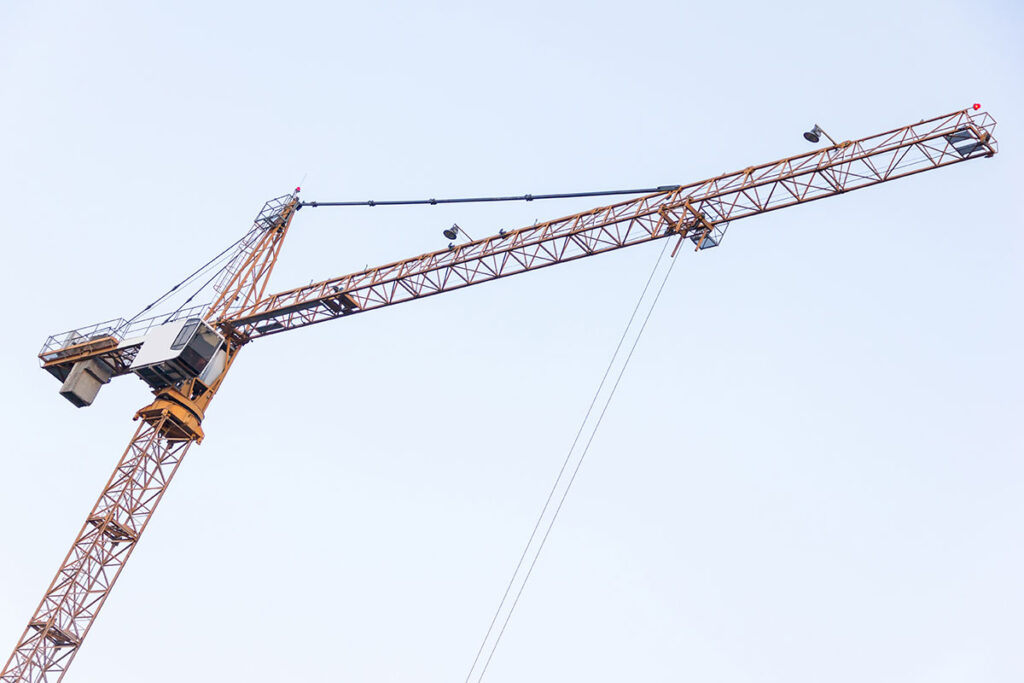 Tower cranes