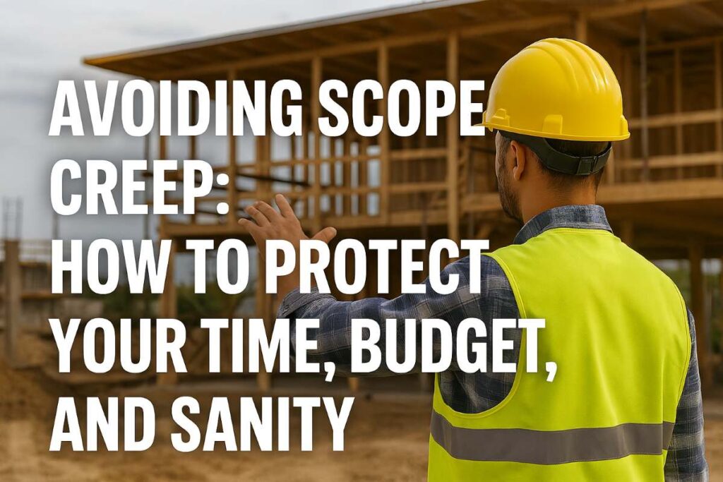 Avoiding scope creep