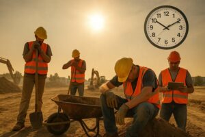 Crew productivity in heat