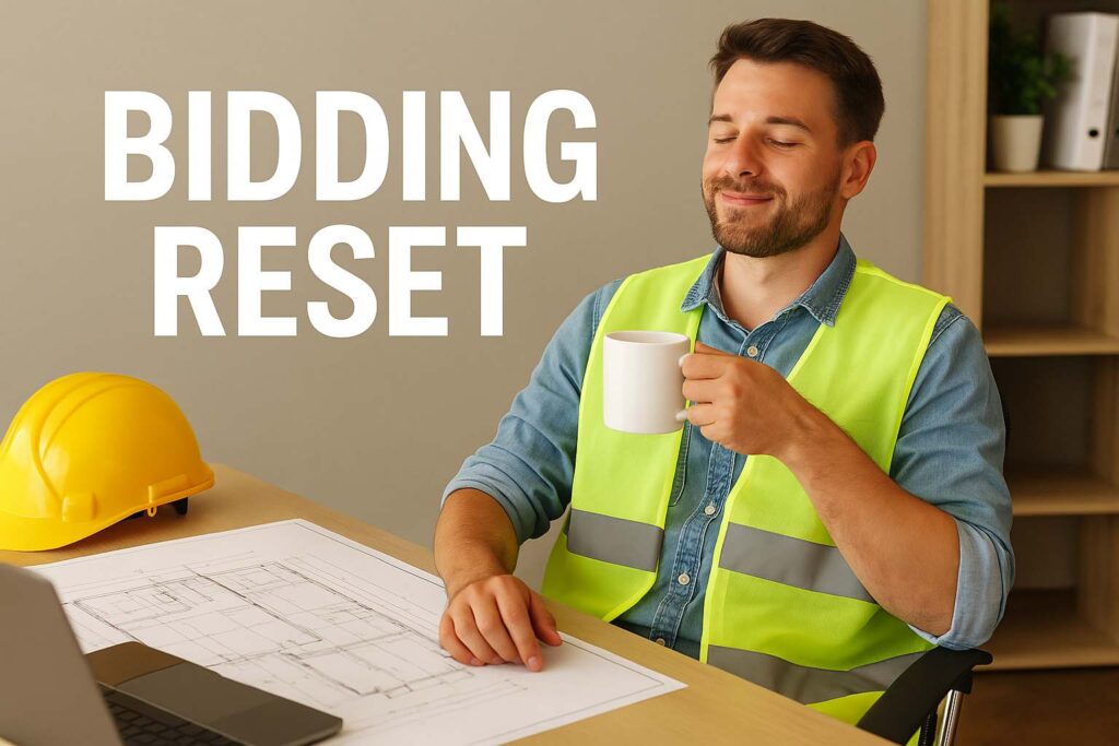 Bidding Reset Bidding Reset