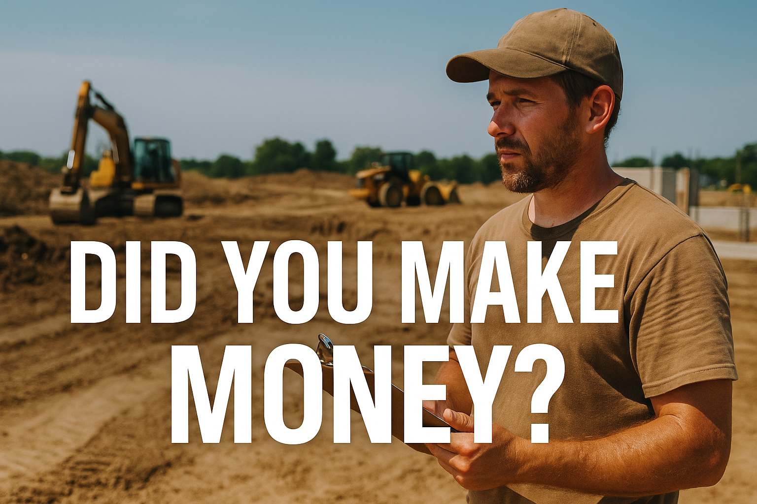 Did you make money?