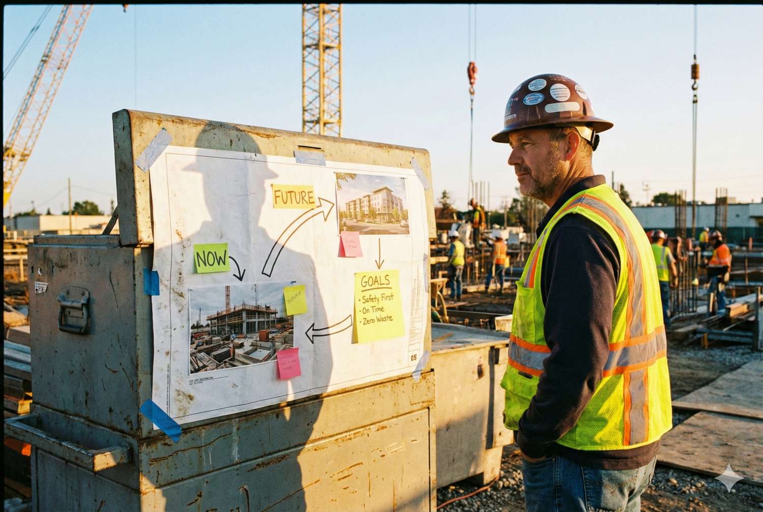 Construction company restructuring