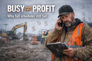 Busy does not equal profit