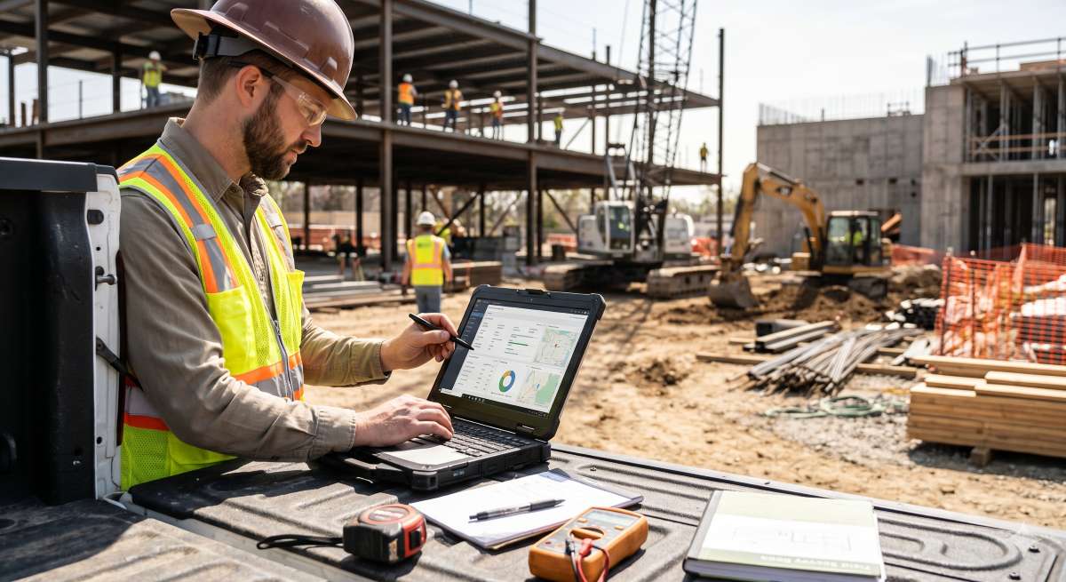 Construction job billing