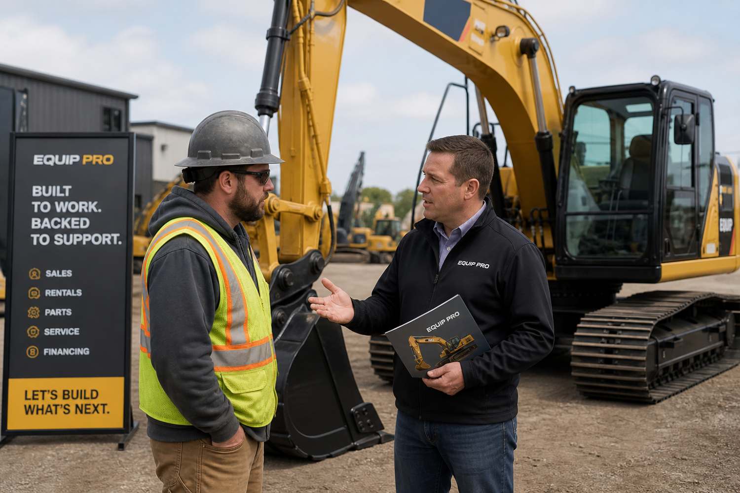 Construction equipment quotes