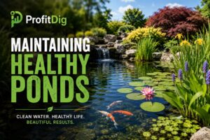 Maintaining healthy ponds